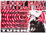Bloody Mary Fiesta: The Hentchmen/The Splash Four at Tunk Original Poster